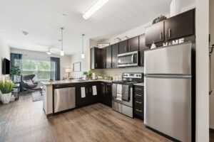 modern kitchen the valley apartments and townhomes state college pa