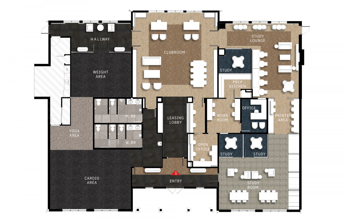Clubhouse Floor Plan